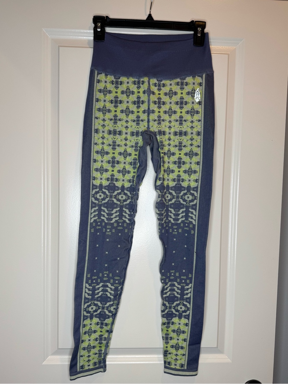 NWT Free People Movement Myoko Jacquard Base Leggings
